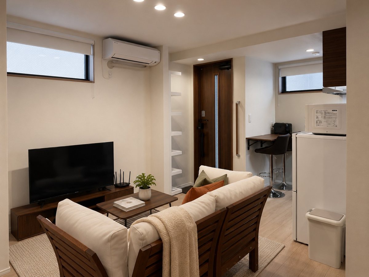 Furnished HalfKey home in Shirokane