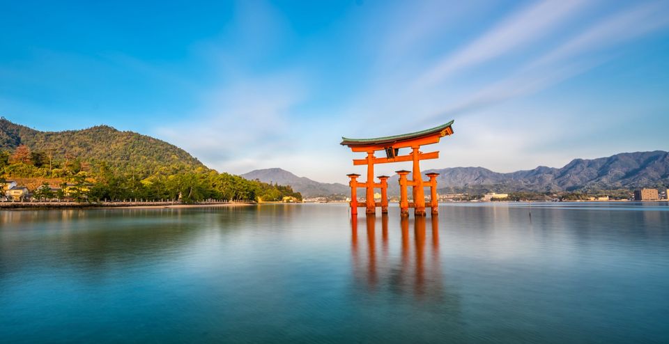 Miyajima floating torii gate